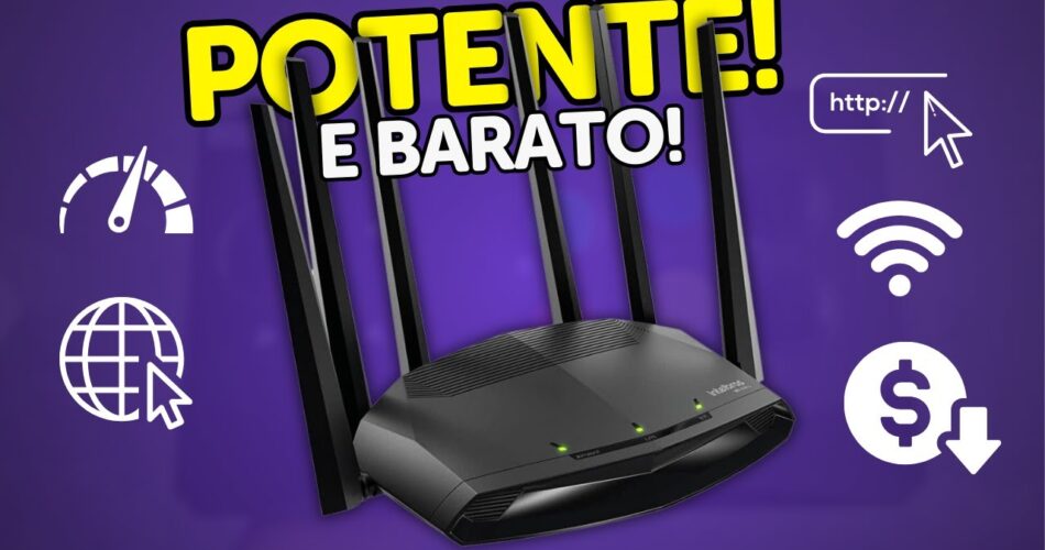 Melhor Roteador Potente e Barato - Wi-Force W5-2100g Intelbras