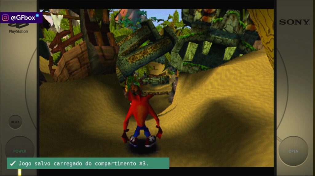 quarto atalho no batocera usando o HotKey para recarregar o estado do jogo