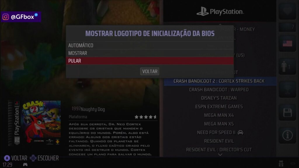 Desativando o logotipo de inicialização para remover a introdução das BIOS