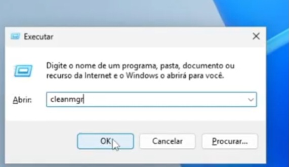 usando o executor para aumentar a memoria ram no windows