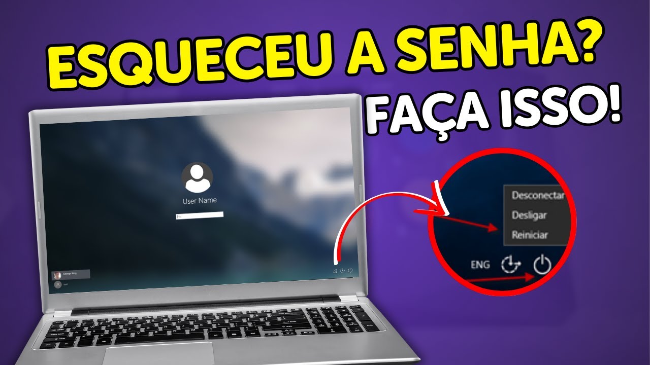Como Recuperar Senha do Windows de Forma Simples e Sem Instalar Nada ...