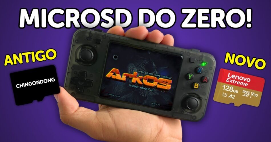 microsd do r36h - MicroSD para o R36H - ArkOS
