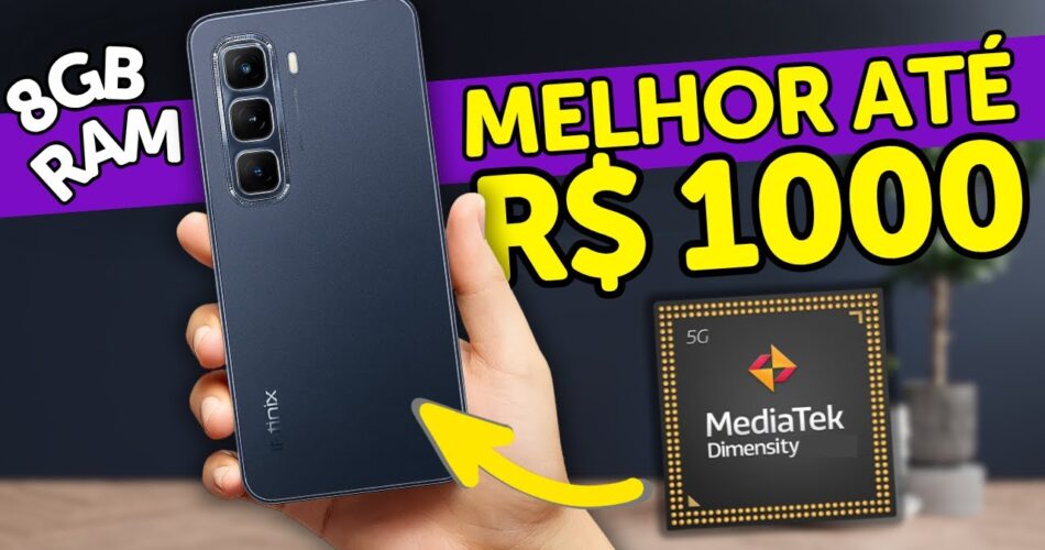 Melhores celulares até mil reais