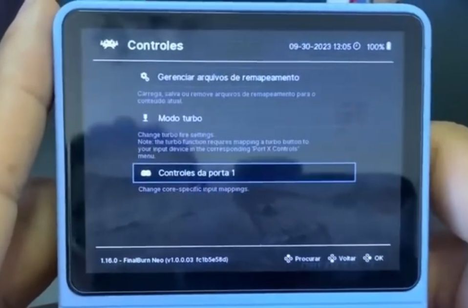 configurando botões especificos no Retro Arch
